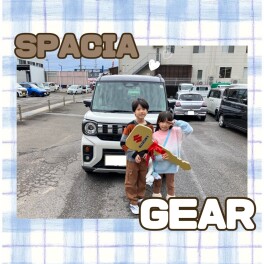 T様にスペーシアギアご納車✨